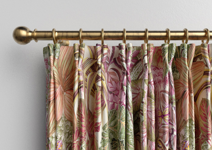 Canopy, Blood Orange - Made to Measure Curtain - Image 10